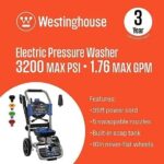 Westinghouse 3,200 PSI 1.76 GPM Electric Cold Water Pressure Washer with 5 Nozzles and Soap Tank - Image 5