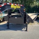 Big Tex 25GN 40′ Heavy-Duty Gooseneck Trailer – Tandem Dual Axle, Black Steel Deck