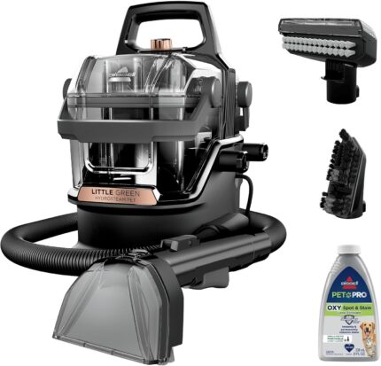 BISSELL Little Green HydroSteam 3618 Portable Carpet & Upholstery Cleaner