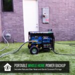 DuroMax XP13000HXT 13,000 Watt Electric Start Tri-Fuel Portable Generator w/ CO Alert - Image 7