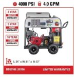Simpson BB65106 Big Brute Professional 4000 PSI (Gas-Hot Water) Pressure Washer - Image 13