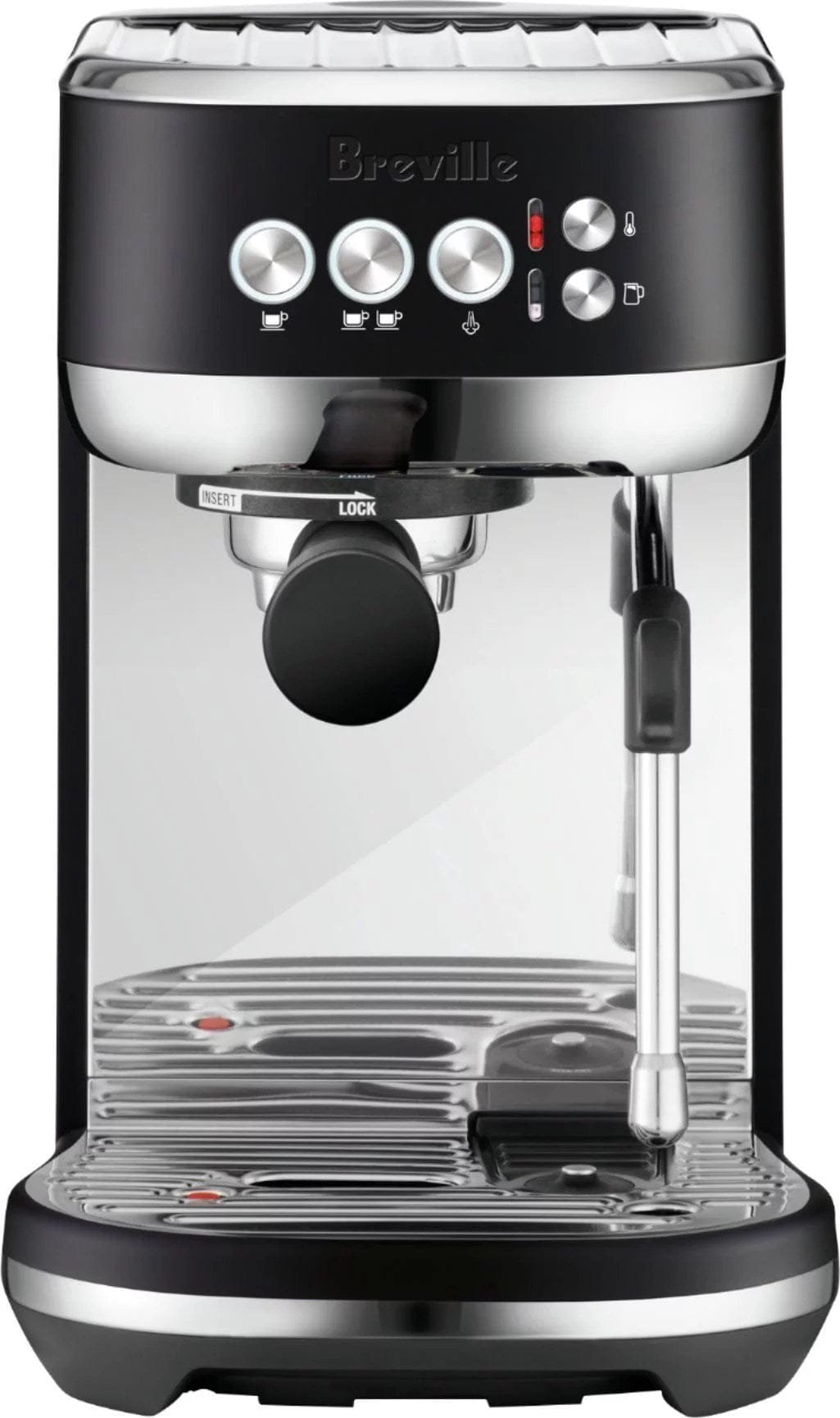 img-1045.jpg Breville The Bambino Plus Espresso Machine, Black Truffle-BES500BTR1BUS1 - Image 1