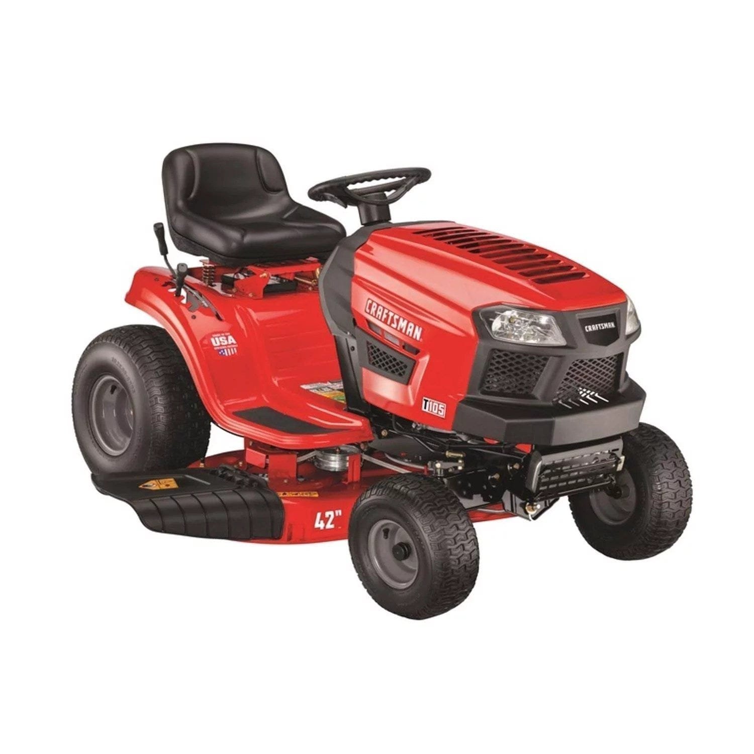 img-1141.jpg Craftsman 42 in. Gear GAS Riding Mower - Image 1