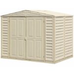 DuraMate 8 ft. W x 6 ft. D Plastic Storage Shed