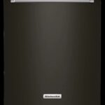 KitchenAid – Top Control Built-In Dishwasher with Stainless Steel Tub, FreeFlex Third Rack, 44dBA – Black stainless steel