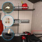 Lifetime Outdoor Storage Shed – 8′ x 12.5′ - Image 14