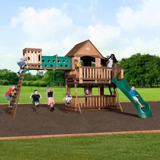 img-3229.jpg Woodridge Elite Swing Set - Image 1